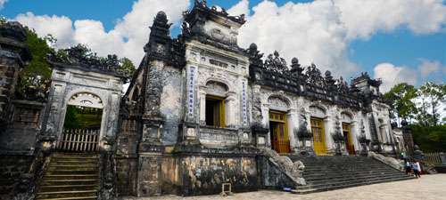 Imperial Hue Citadel in Hue, Vietnam.