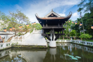 One Pillar Pagoda, Hanoi City, Vietnam