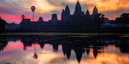 the wonder of the world Angkor Wat Temple