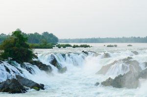 Li Phi Waterfalls, Laos