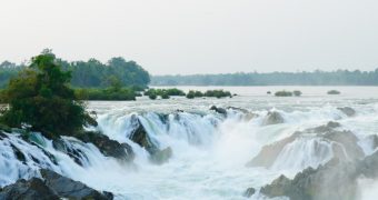 Li Phi Waterfalls, Laos