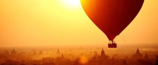 Bagan's Hot Air Balloon - 20 Days Burma Vietnam Highlights Tour