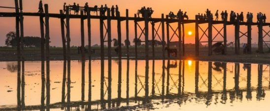Teakwood Bridge Amarapura - 17 Days Wonders World Vietnam Cambodia Myanmar