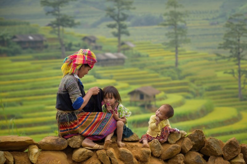Hill Tribe in Sapa, Vietnam