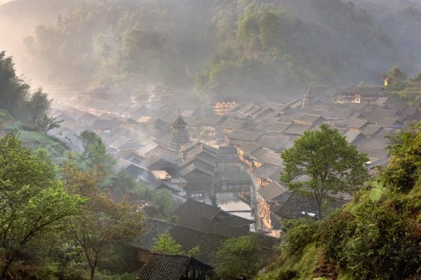 Dong Village in Guizhou Province