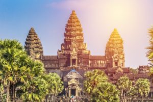 The wonder of the world: Angkor Wat Temple