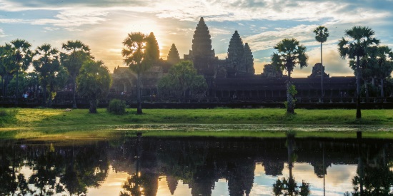 The wonder of the world: Angkor Wat Temple