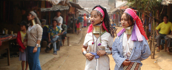 Long neck Karen ethnic hill tribe in northern Thailand -- Mae Hong Son Loop Tour
