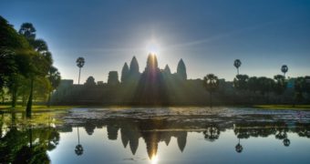 World Famous Angkor Wat Temple