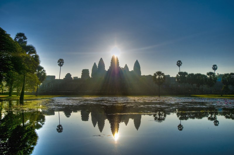 World Famous Angkor Wat Temple