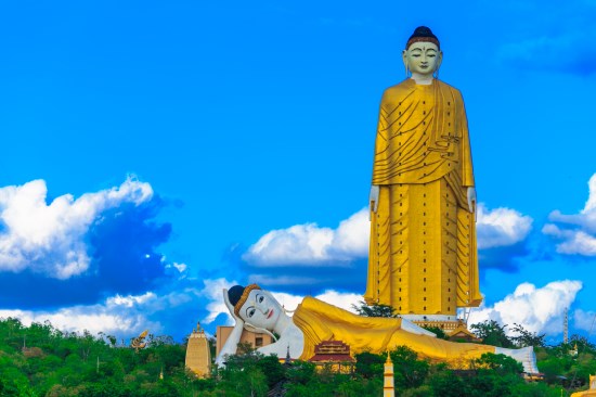 Bodhi Tataung Standing Buddha in Monywa