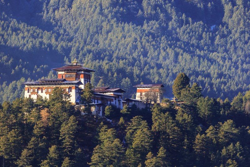 Bumthang Dzong monastery