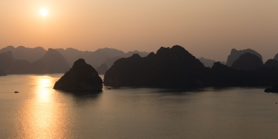 Halong Bay at dawn
