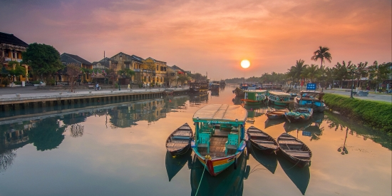 Hoi An Ancient port town and river