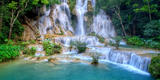 Kuang Si Water Falls
