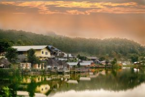 Mae Aw or Rak Thai Village in Pai district, a Chinese settlement in Mae Hong Son province