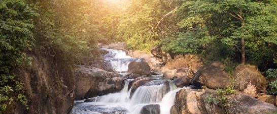Nang Rong Waterfall at Khao Yai - 25 Days Burma Thailand Highlights Trekking Tour