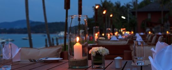 Seaside Romantic Dinner - 30 Days Indochina Romantic Honeymoon Getaway