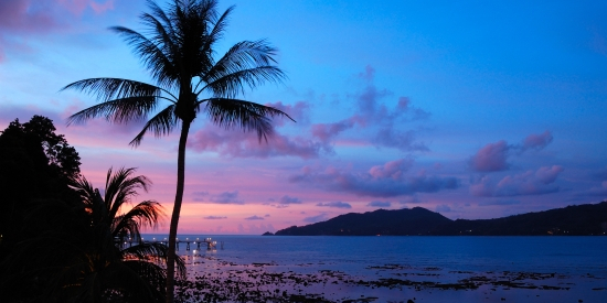 Sunset at Phuket Beaches